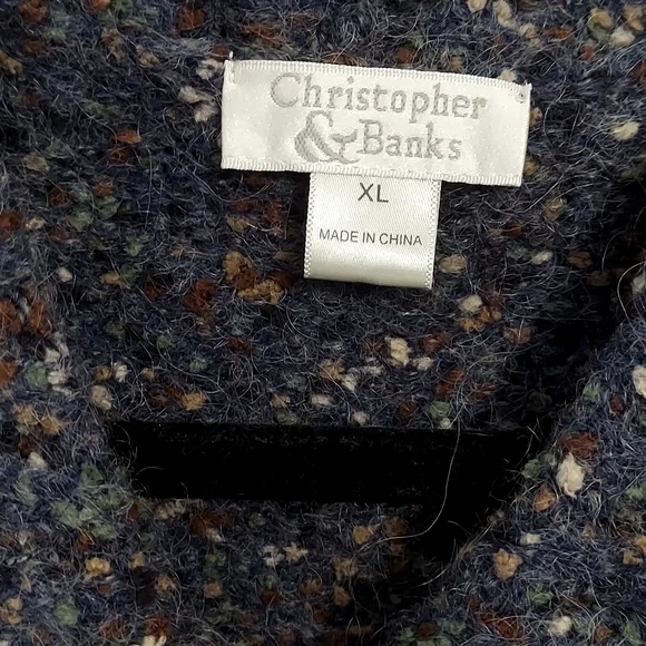 Christopher & Banks Sweater Vest XL - Picture 3 of 6